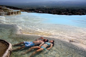 baseini Turcijā Pamukkale