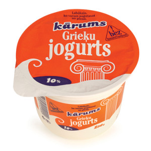 grieķu jogurts