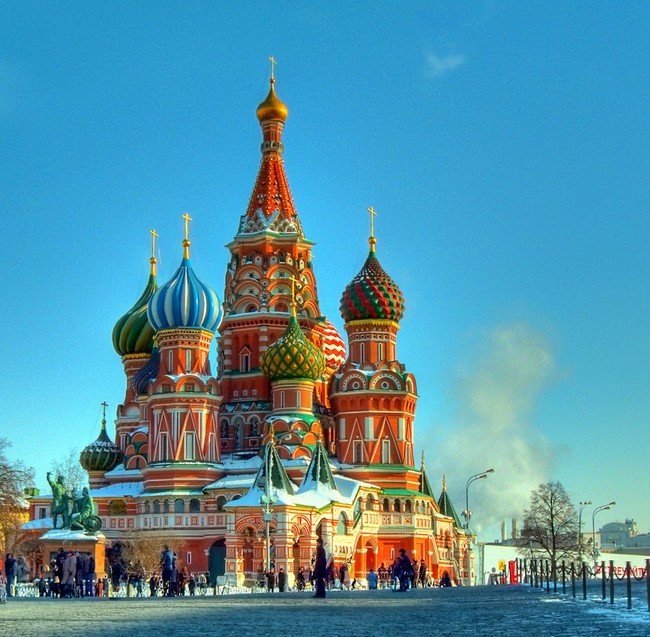 Vasilija Svētlaimīgā katedrāle, Maskava, Krievija