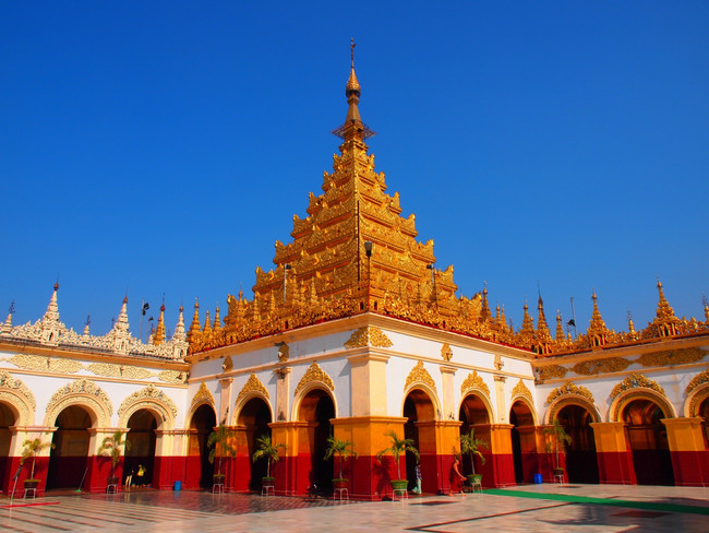 "Mahamuni Budas Templis", Mandalaja, Mjanmara