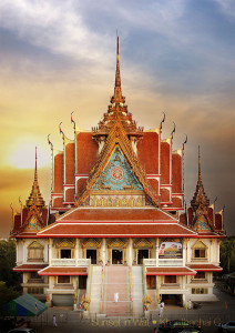 "Wat Asokaram", Samut Prakan, Taizeme
