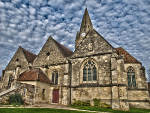 Sena lauku baznīca, Francija